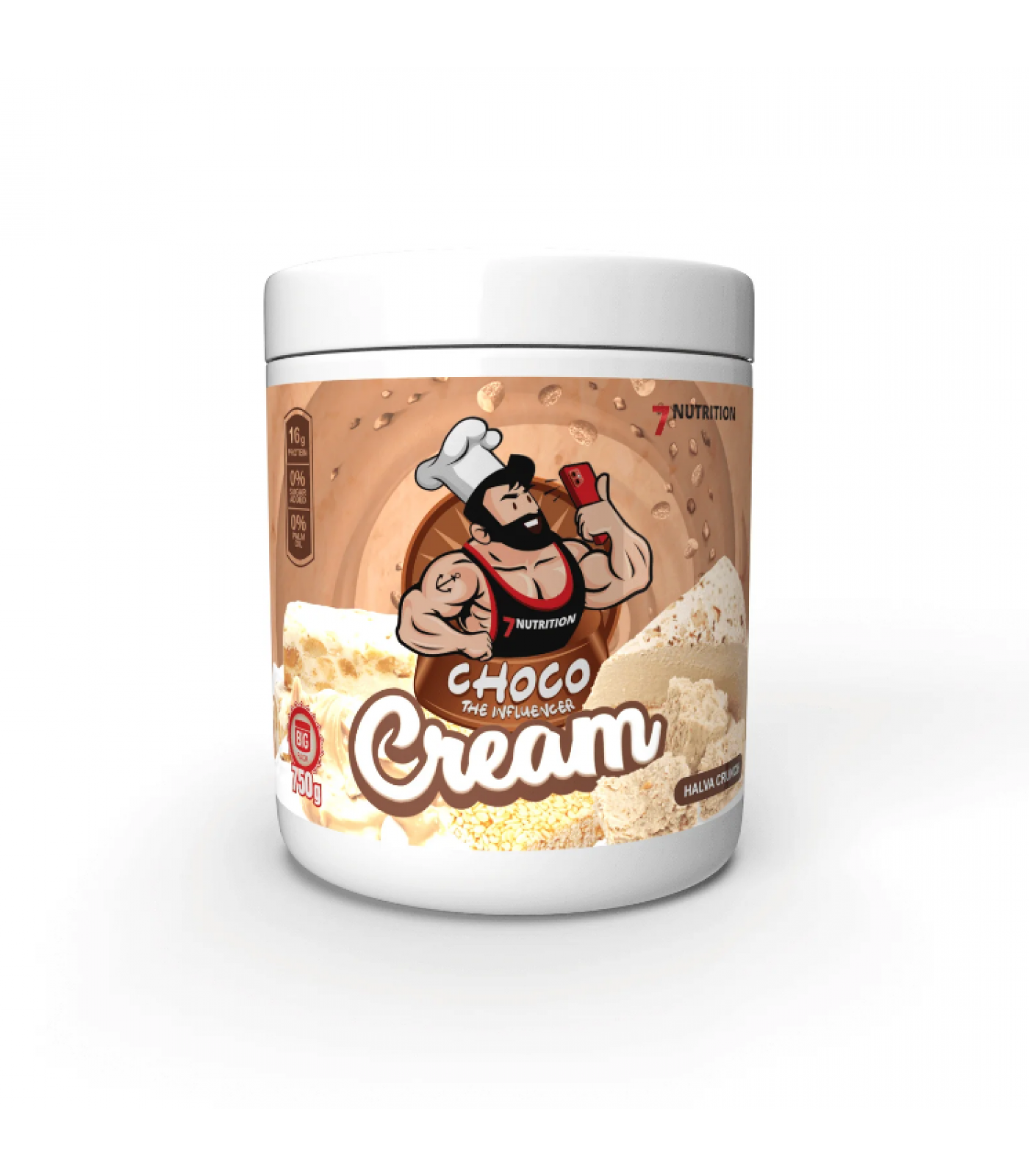 7Nutrition - Cream Halva Crunch / 750g​